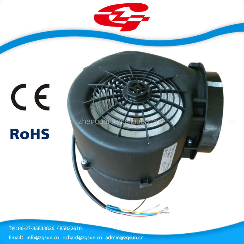 Low noise high airflow ac motor inside kitchen hood blower 8040