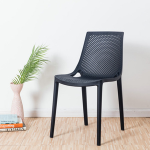 classic black plastic chair stacking Factory Direct Selling Best Price Customized Stackable PP Plastic Chairs For Events