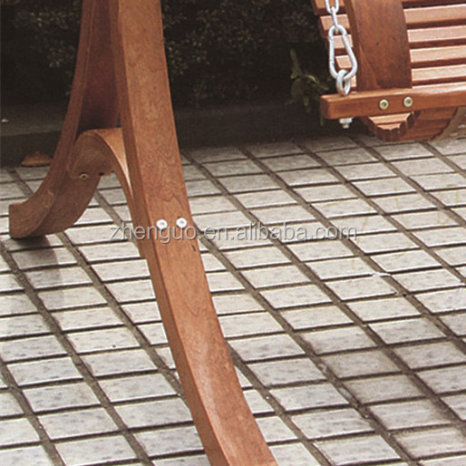 Outdoor garden wooden swings for adults