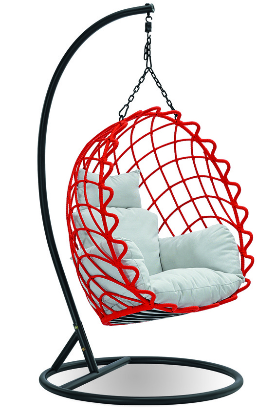 Vine Love Swing Cheap Outdoor  Hanging Egg Chair Garden Rattan Chair Hot Sale Outdoor Indoor Furniture