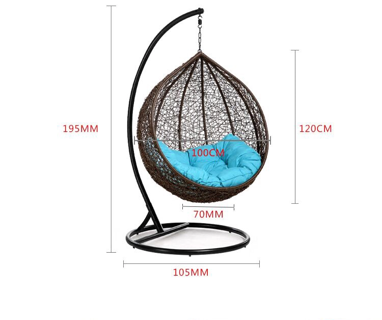 High quality hanging chair bird's nest garden hanging chair for sale