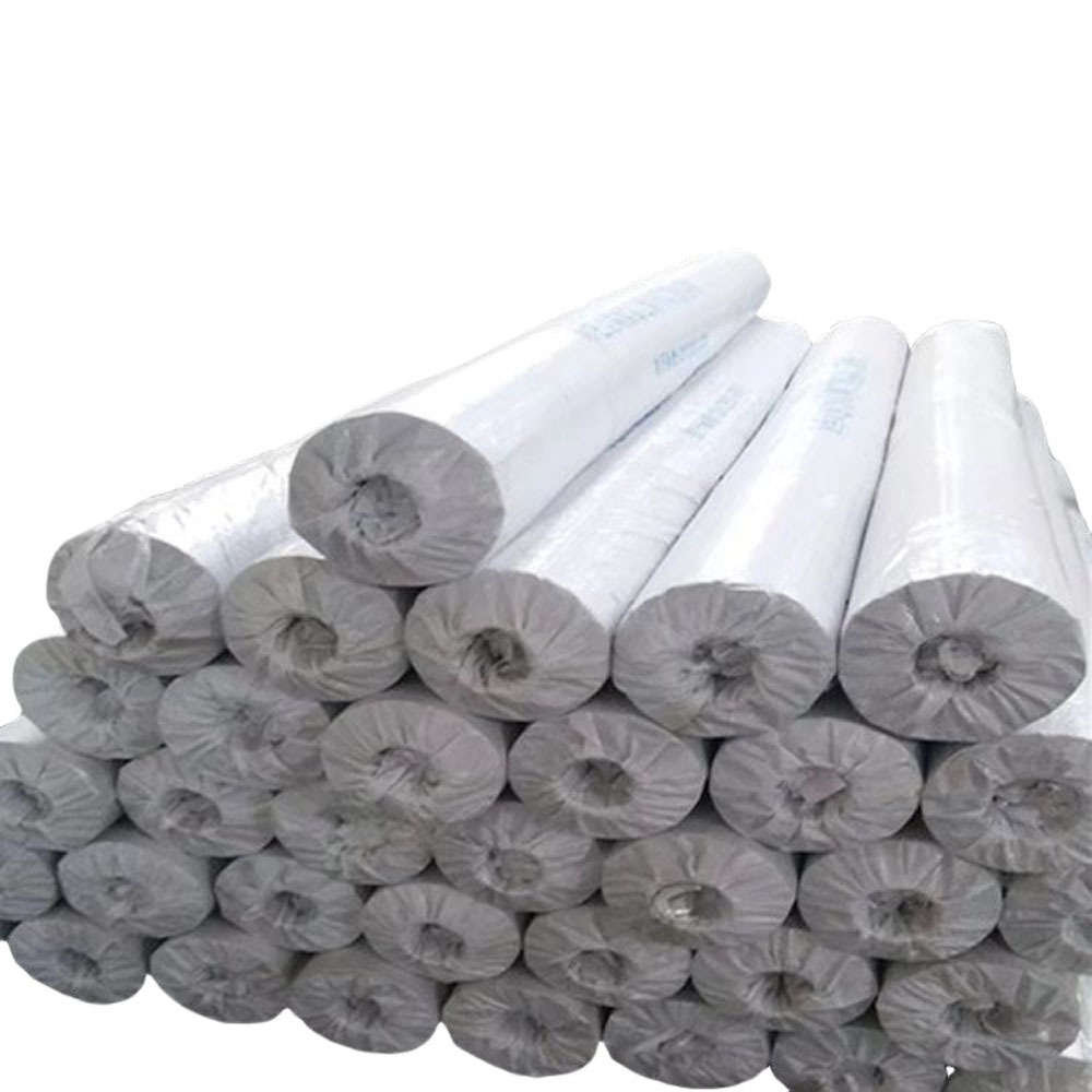 Concrete Roof PVC Waterproof Membrane Flat Roof PVC Waterproofing Building Material Materials Reinforced PVC Membrane