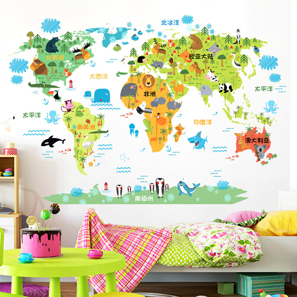 Wall Decals 25Pcs Stickers For Girls Bedroom Kids Play Room Wholesale Wall Stickers Decor for Children's Room Fluorescent