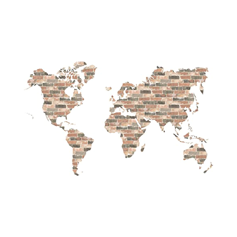 Home Decor Children'S 3D World Map Wall Stickers Removable Decoration Vinyl Wallpapers for Bedroom