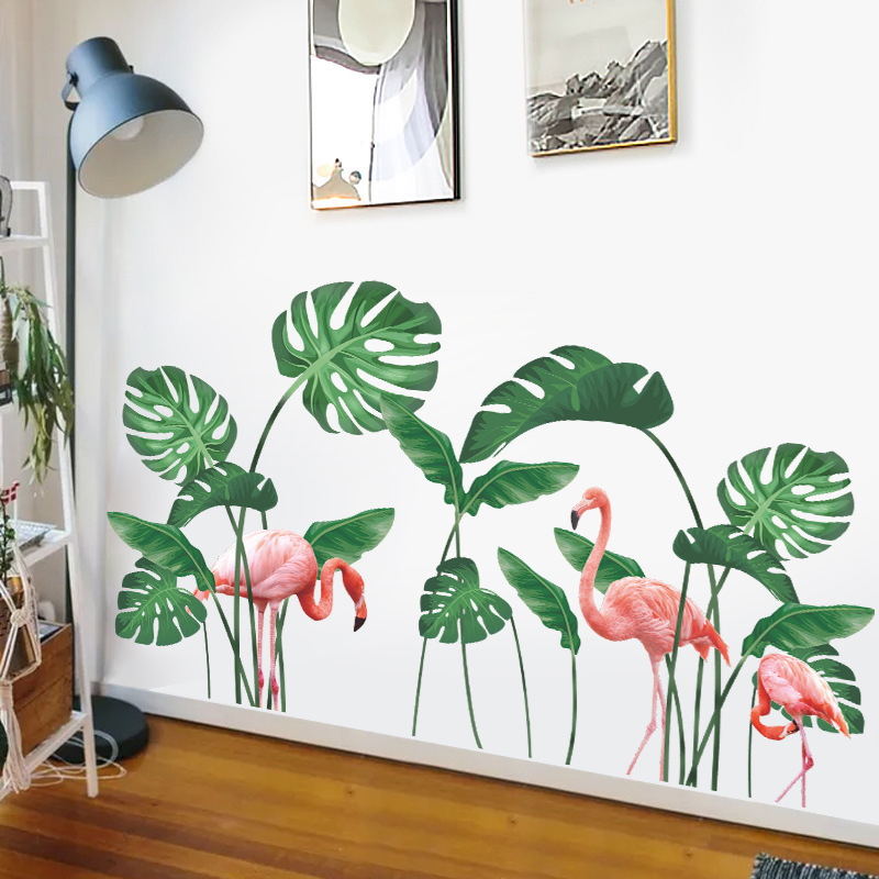 Hot Selling Removable Vinyl DIY 3D Stickers Animals and Tree Art Custom Vinyl Wall Sticker Decal for Kids Living Room Decor