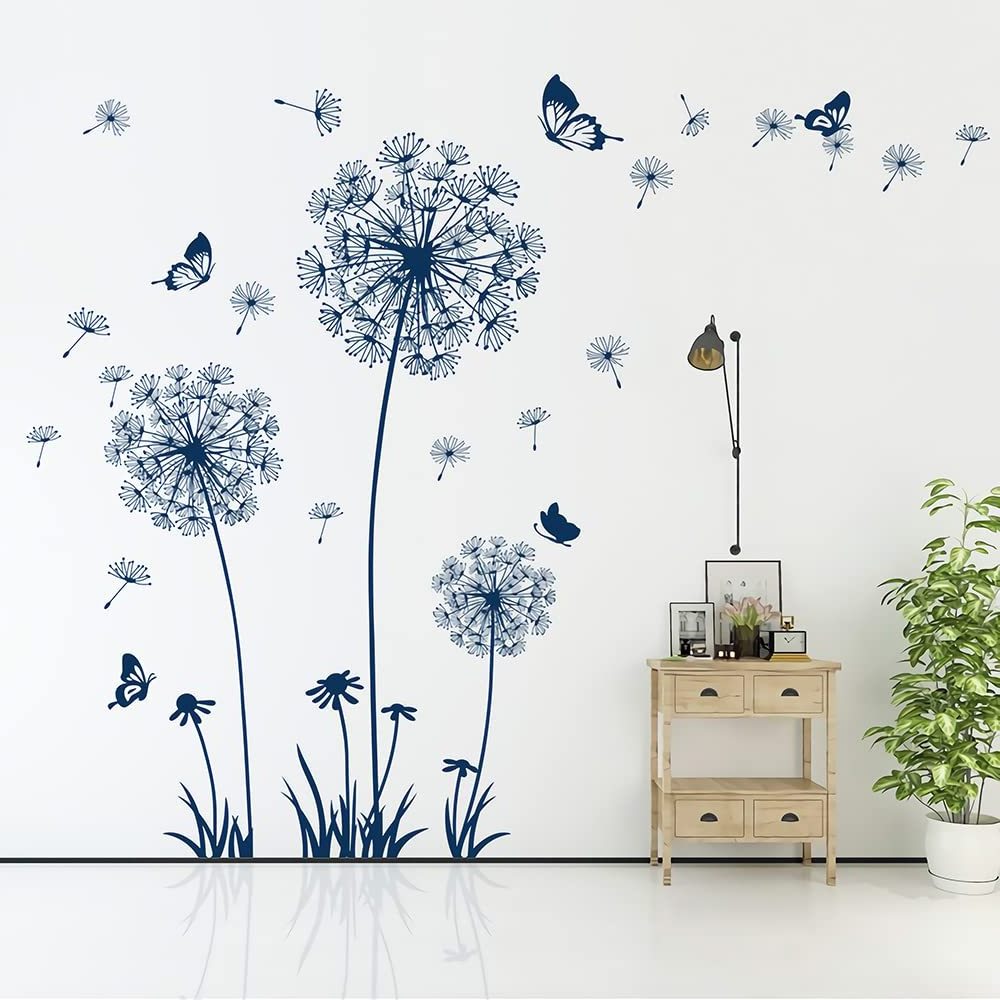 Wholesale Custom Colored Flowers Wall Stickers Romantic Flower Wallpaper 3d Background Large Size Wall Sticker