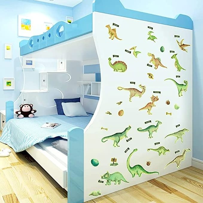 Removable Cartoon Jungle Animals Kids Wall Decoration Stickers Wall Decals