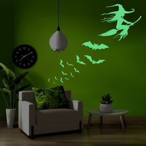 Wall Stickers Luminous 3D Butterflies Peel and Stick Butterfly Decoration Wall Art Decor for Kids Girls Bedroom Ceiling Nursery