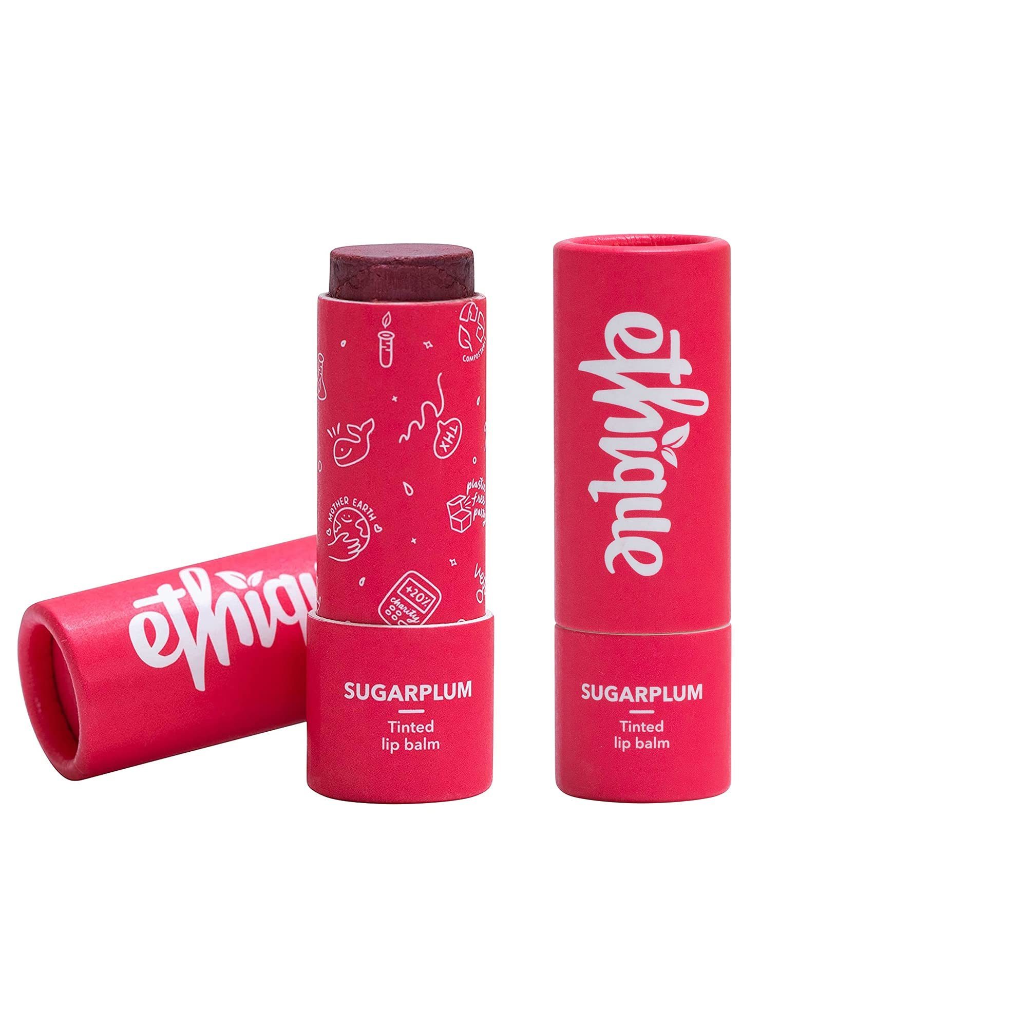 Biodegradable Material Cardboard Custom Chapstick Tube Custom Lip Gloss Squeeze Tubes Empty Lip Balm Tubes