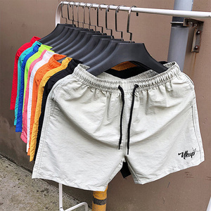 Custom logo high quality quick dry nylon shorts men