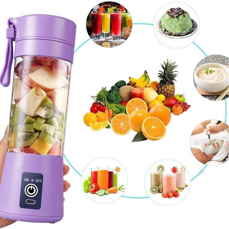 electric fruit juicer blender handheld cup electric citrus juicer  slow juicer stainless steel