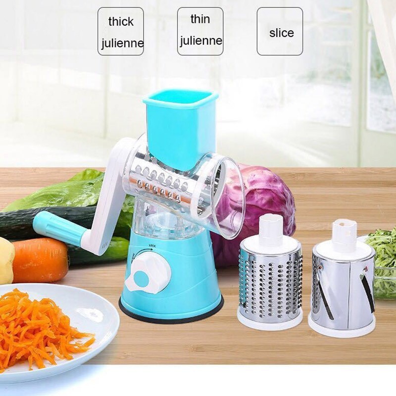 Hand Crank Roller Multifunctional Vegetable Chopper machine Manual Rotary Cheese Grater machine Kitchen Gadgets