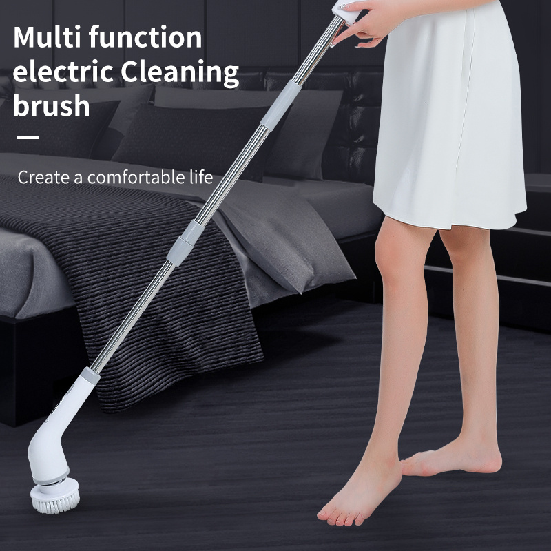 Scrubber bath cleaning brushes with long handle kitchen cleaning brush