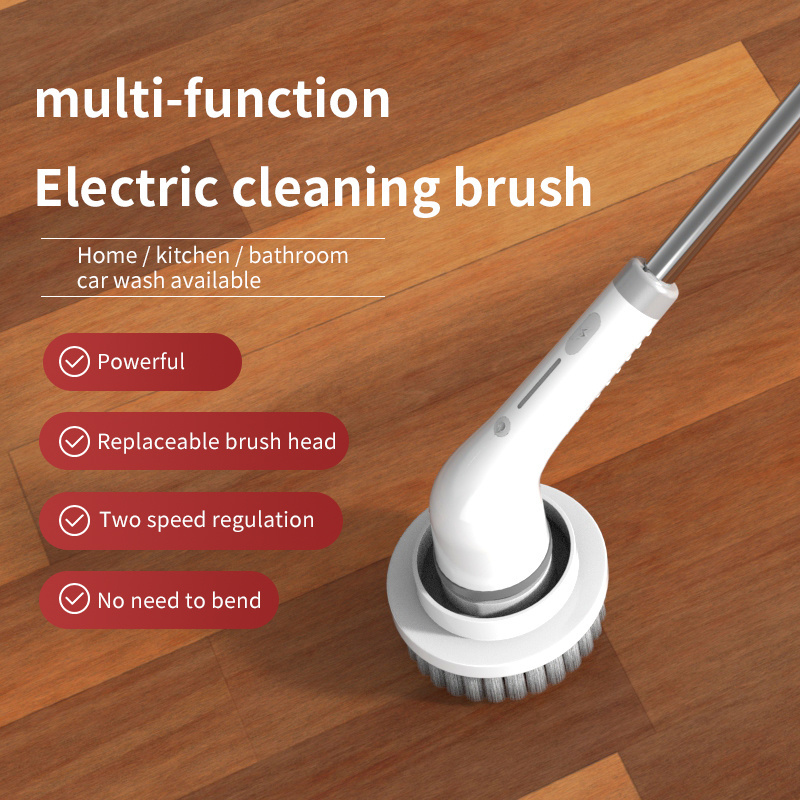 Scrubber bath cleaning brushes with long handle kitchen cleaning brush