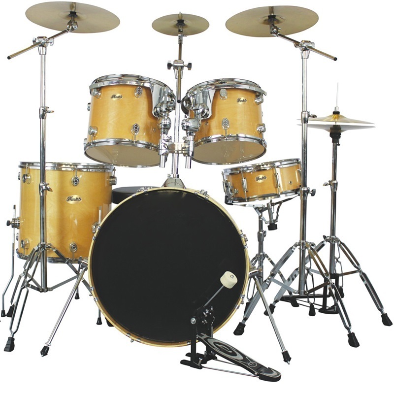 2021 Hot Sale Musical Instruments Five Drums Five Cymbals Drum Set