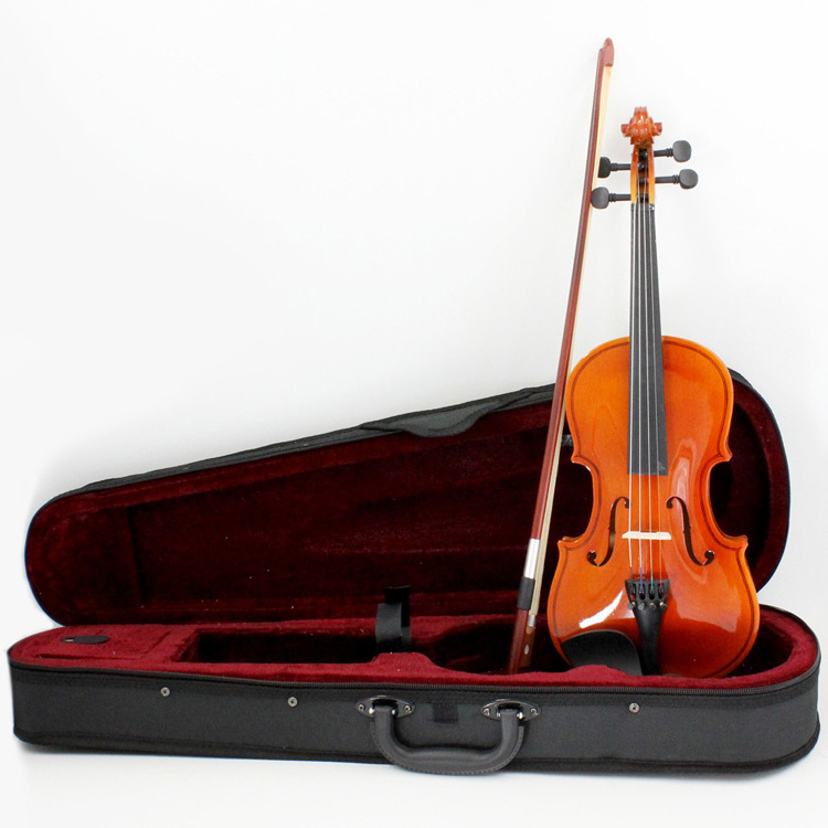 Violin string 4/4 For Beginners Kids & Adults Full Size Fiddle With Bow Rosin Carrying Case Solid Wood Instrument Violino