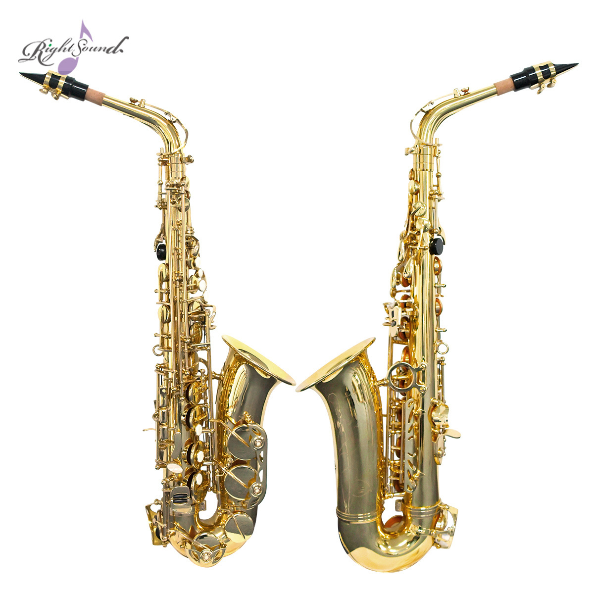 Eb ALTO Saxophone for Beginners and Students Yellow Brass Musical Instruments with Cheap Factory Wholesale Price