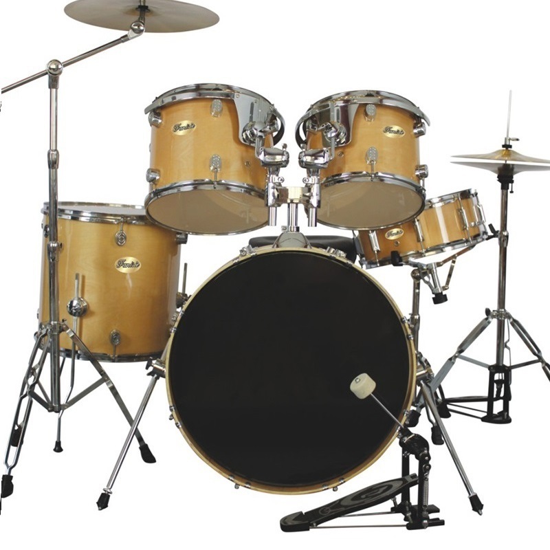 Hot Sale Best Quality Acoustic Rock 5 Pieces Drum Set For Hot Sale Professional Design Oem Logo