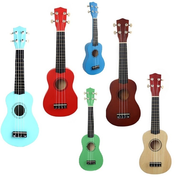 OEM Guitar Factory 21 inch wood four string ukulele