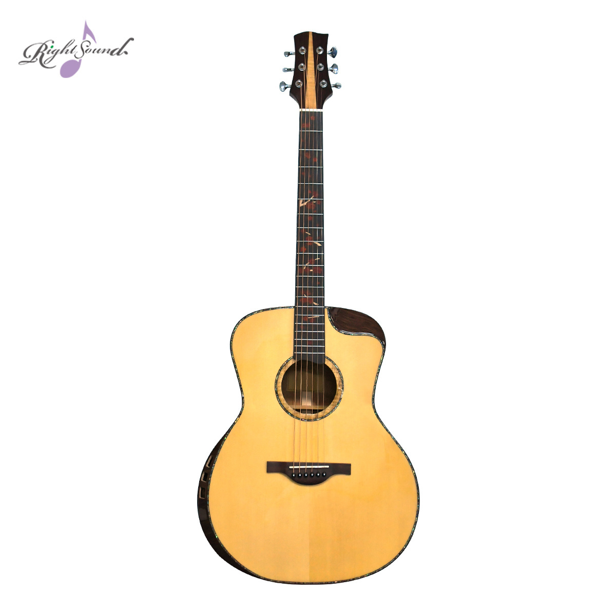 High-end Guitar Wholesale Suppliers 41inch Acoustic Guitar ZYHX-OM45