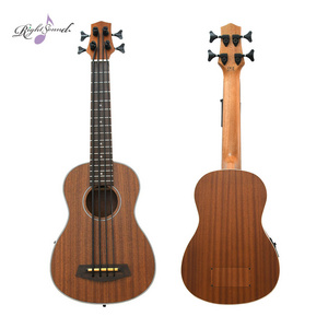 OEM/ODM UBass Acoustic-Electric Bass Guitar Electric 30inch All Solid Wood Ukulele Bass