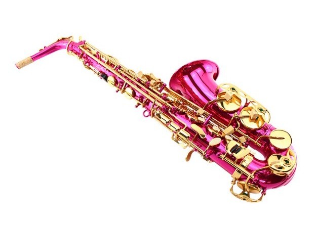 High quality color alto saxophone