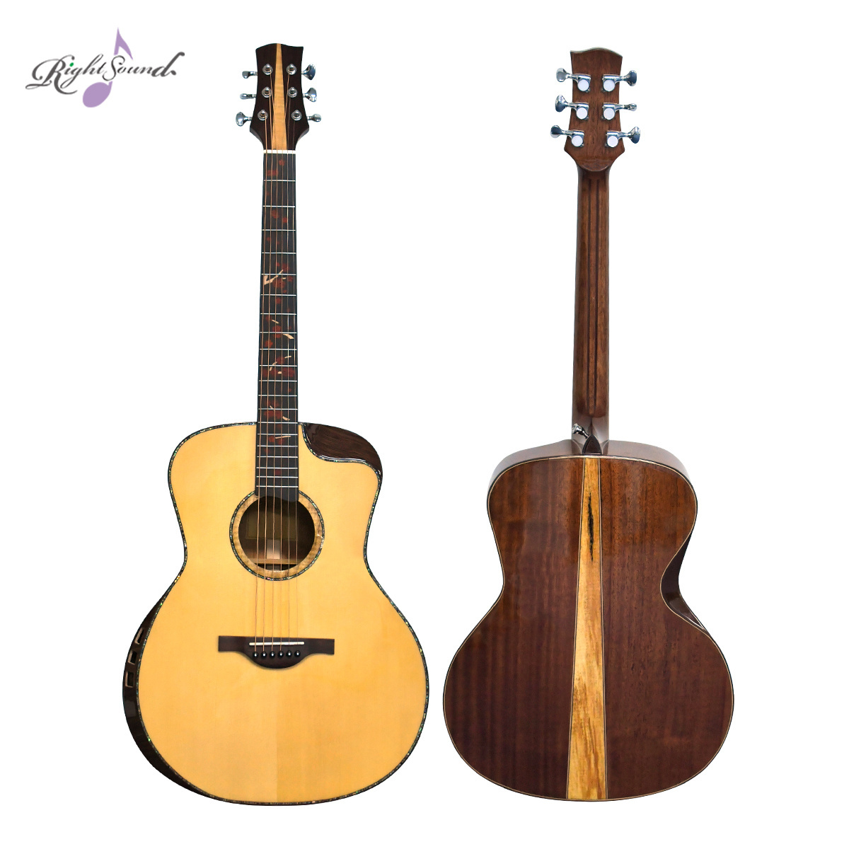 High-end Guitar Wholesale Suppliers 41inch Acoustic Guitar ZYHX-OM45