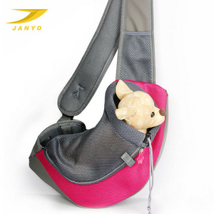 Wholesale Custom New Arrival Small Pet Carrier Sling Bag Hands Free Dog Carrying Tote Bag