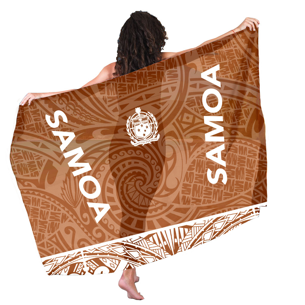 Hot Sale Wholesale Comfortable Samoa Hawaii Polynesia Tropical Sarong Fabric Hawaiian Sarong for Women Cover Up Bikini Sarong