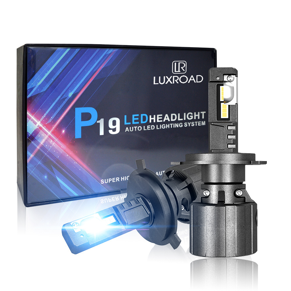 LUXROAD P19 130W Auto LED Headlight Car Headlight Manufacturer Car Bulb H7 Headlight Bulb Halogen LED Light H11