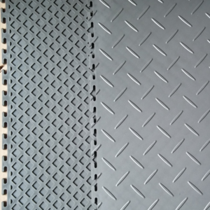 PVC Interlocking Vinyl Plastic Garage Flooring Removable Quick Diamond Floor Tiles For Car Workshop/Showroom GB6