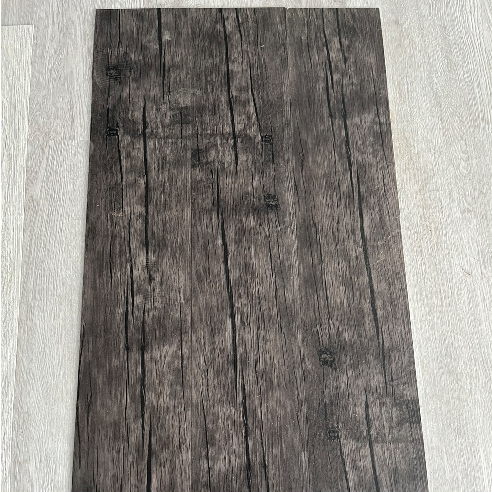 2mm thickness 6 x 36 inch wooden  piso plastico vinyl flooring price cheaper