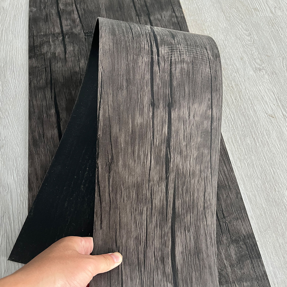 2mm thickness 6 x 36 inch wooden  piso plastico vinyl flooring price cheaper