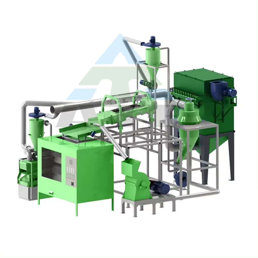 Copper Wire Recycling Scrap Cable Cardboard E Waste Recycling Machine manufacturer/ PCB Waste Circuit Board Recycling Line