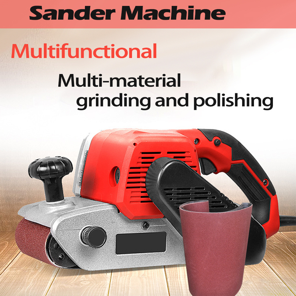 Rui Zuan electric power tools wide belt sander woodworking sanding machine multi tool sander saw