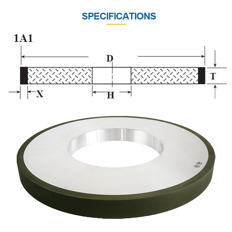 1A1 CBN diamant Schleifscheibe tungsten carbide tool grinder Resin Bond Diamond Grinding polish sharpening Disc Abrasive Wheel