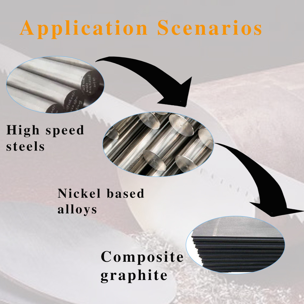 Cost-effective solid carbide saw blade carbide band saw blade for soft wood hard wood