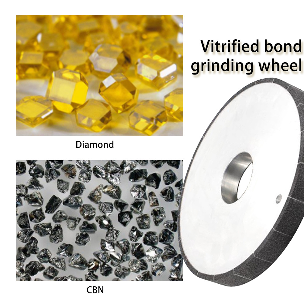 6 cbn grinding wheel Vitrified bonded CBN Wheel for grinding cam and crankshaft