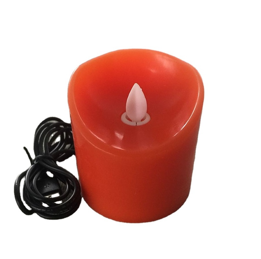 usb rechargeable led candle Rechargeable Led dancing candle with USB Line