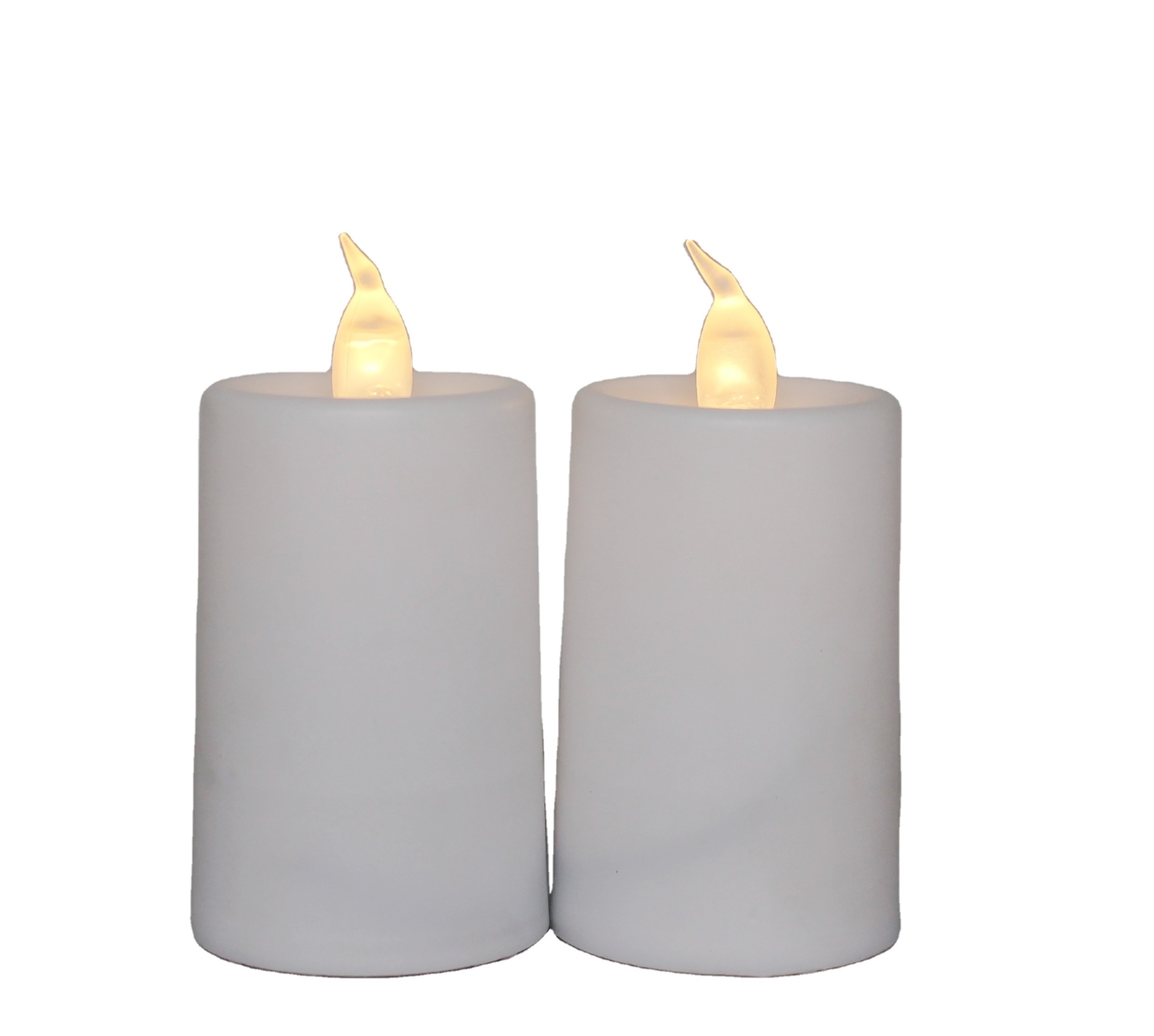 Flameless LED Tea Light Candles Battery Powered Realistic Bulk Tealight Pack of 24