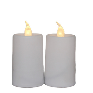 Flameless LED Tea Light Candles Battery Powered Realistic Bulk Tealight Pack of 24