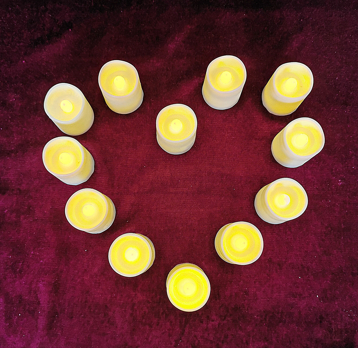 Wholesale Mini Plastic wedding Decorative tea light  flameless LED tealight candles