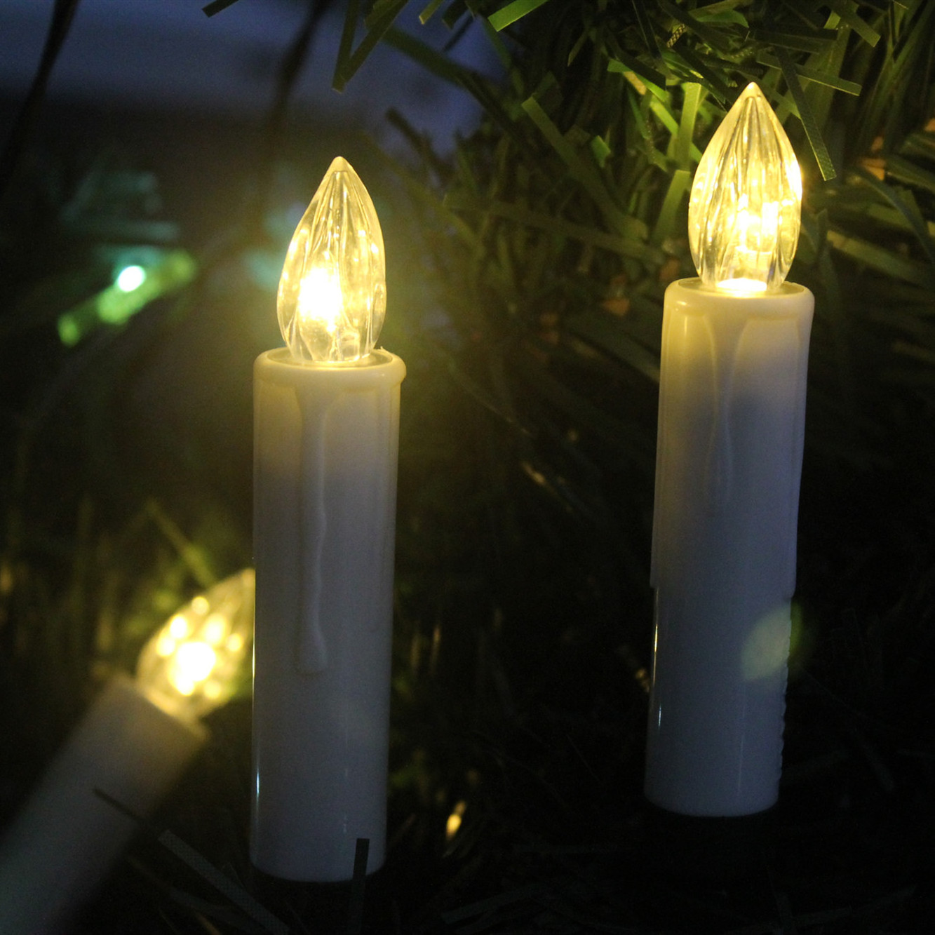 Newest Christmas led candle light tree candle lights decoration candle