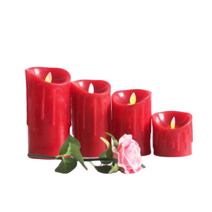 Real wax flameless candles with timer Scented dancing candle- led Rocking electronic candle light