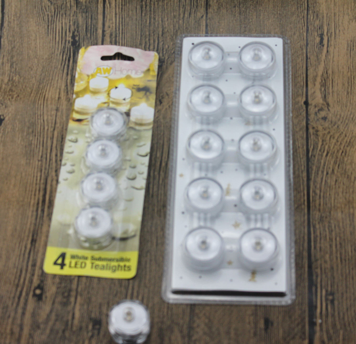 LED candle light CR2032 battery operated mini led tealight- 24-Pack