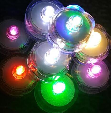 LED candle light CR2032 battery operated mini led tealight- 24-Pack