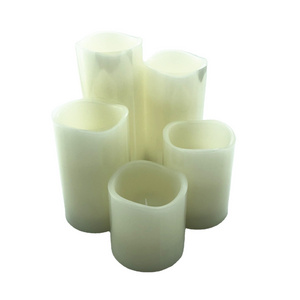 led flameless flickering candles 10 key  ivory candle flame with flicker  6 sets