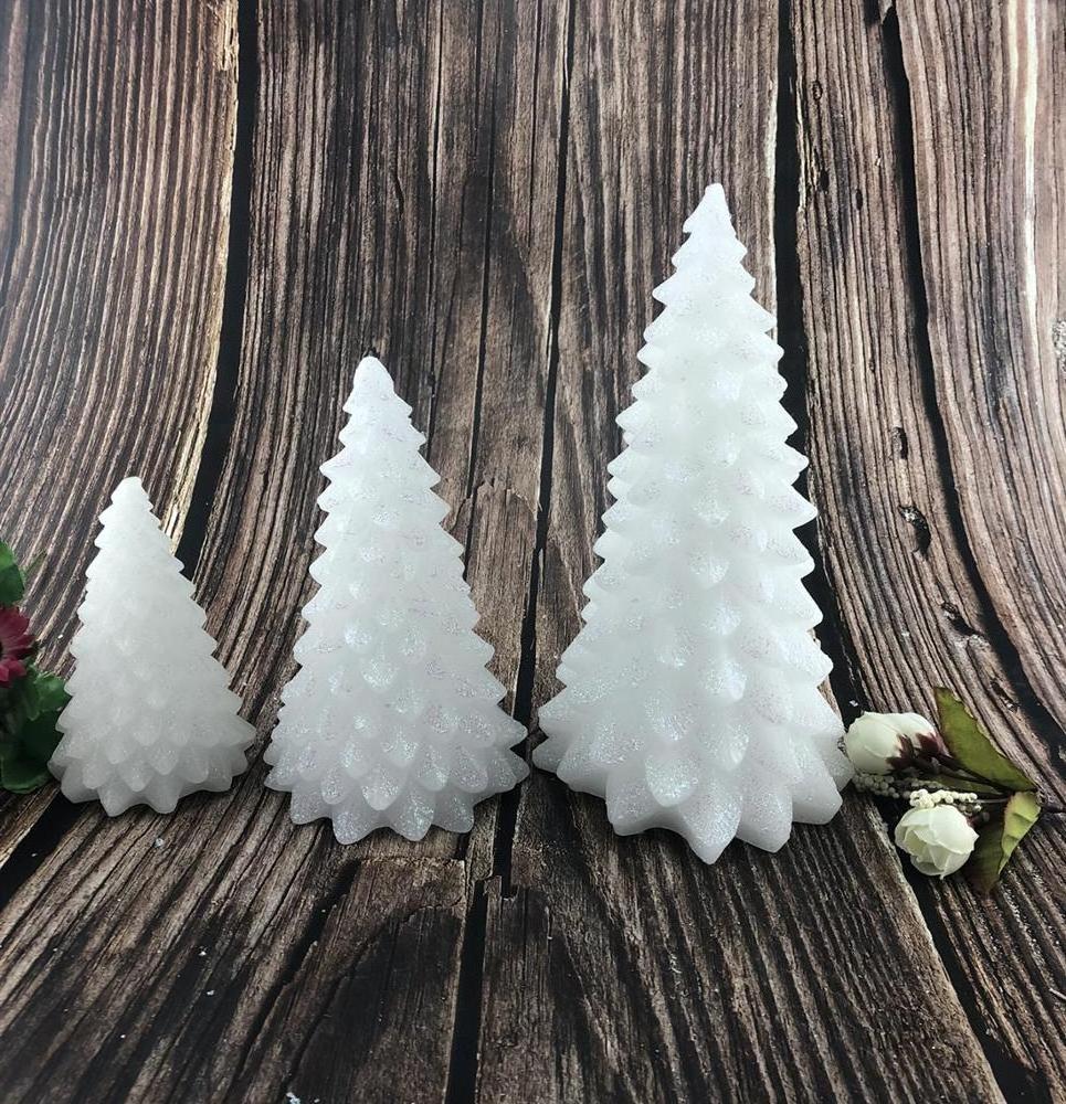 Christmas Design Tree Shape LED Candle For Home Decoration art candle light