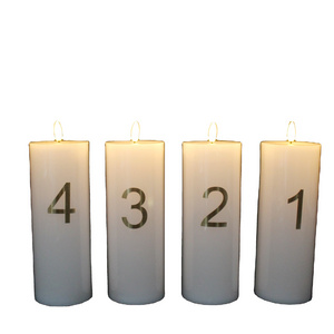 Candle Led Flameless Pillar Candle Lighter Flicker With Dancing Flame For Decoration