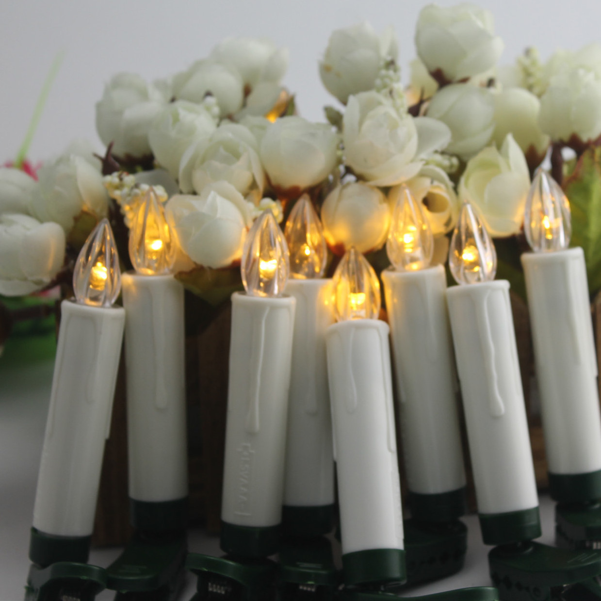 Newest Christmas led candle light tree candle lights decoration candle